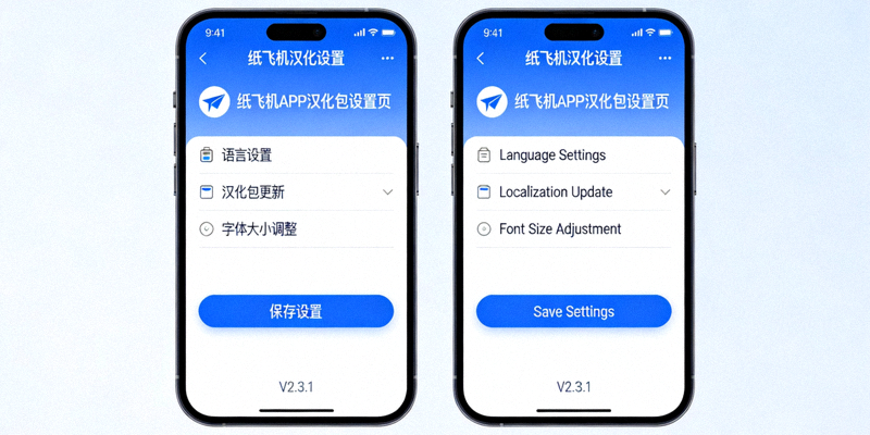 纸飞机APP高级功能与隐私设置中文界面示意图